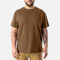The Martin Pocket Tee - Mud Brown