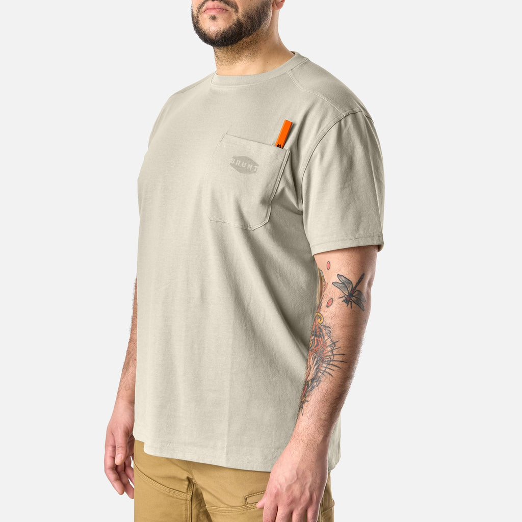 The Martin Pocket Tee - Khaki