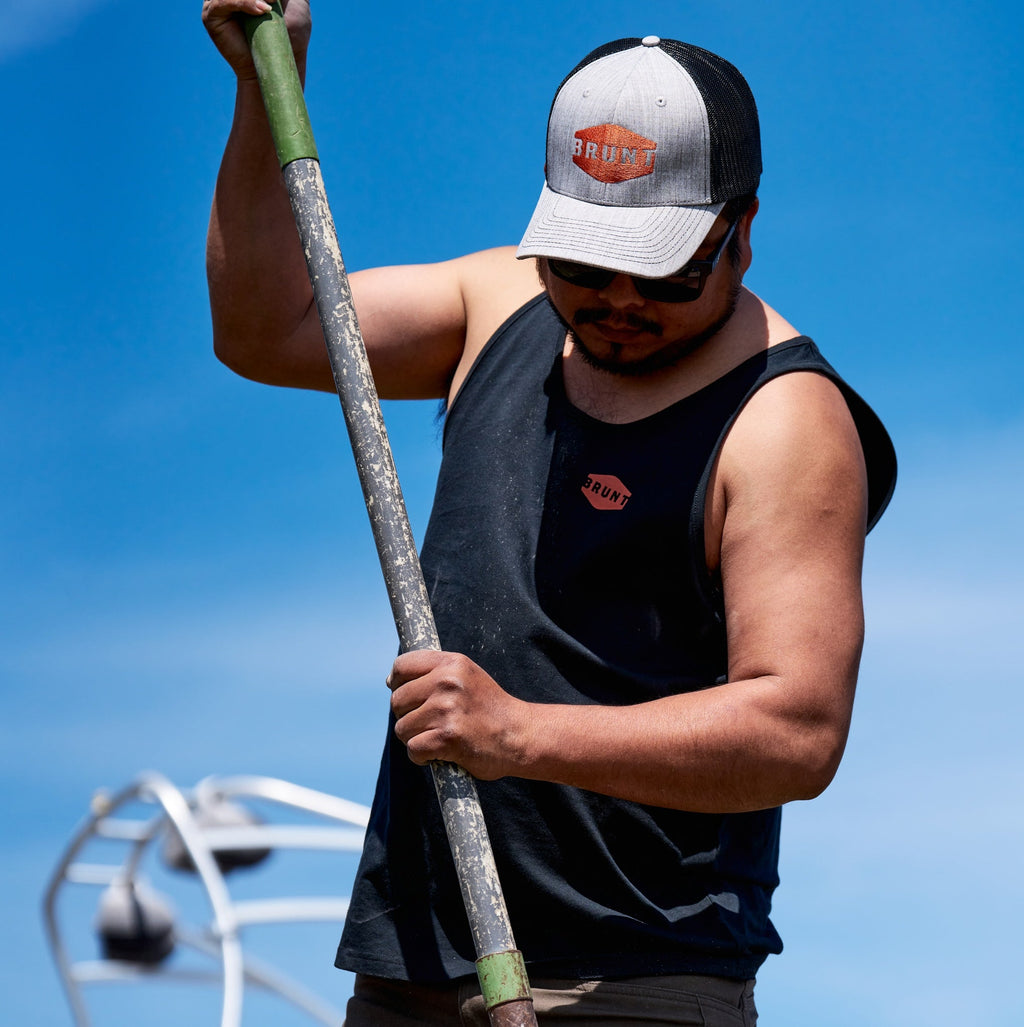 The BRUNT Tank Top - Navy Blue