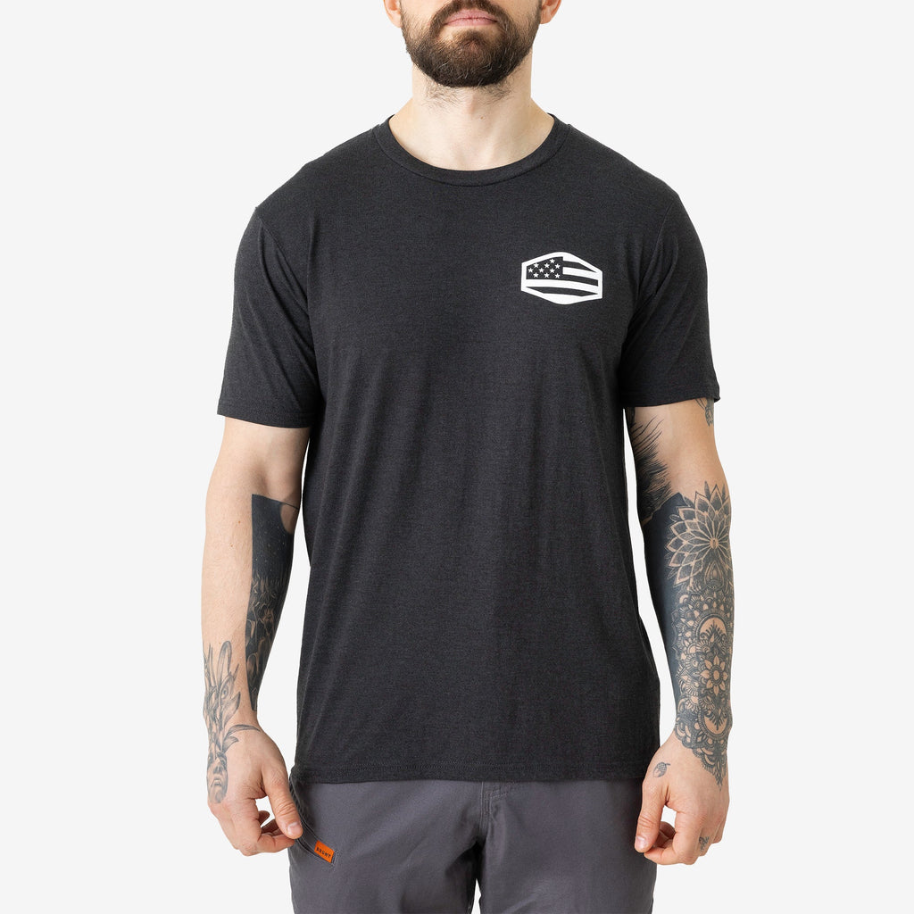 The BRUNT USA 250 Tee - Limited Edition Black Frost