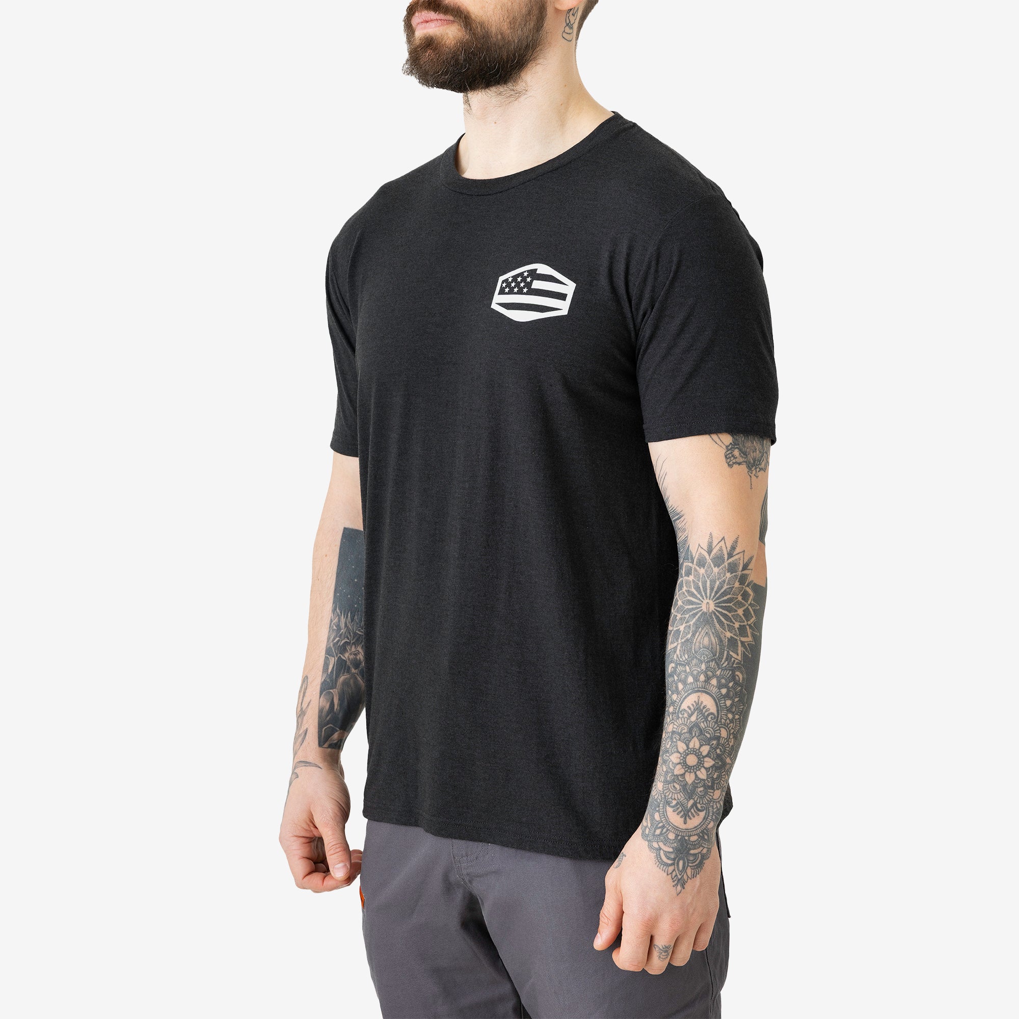 The BRUNT USA 250 Tee - Limited Edition Black Frost