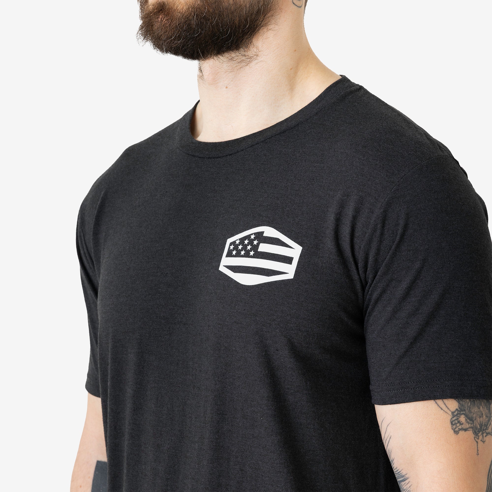 The BRUNT USA 250 Tee - Limited Edition Black Frost