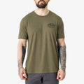 The BRUNT USA 250 Tee - Limited Edition Military Green Frost