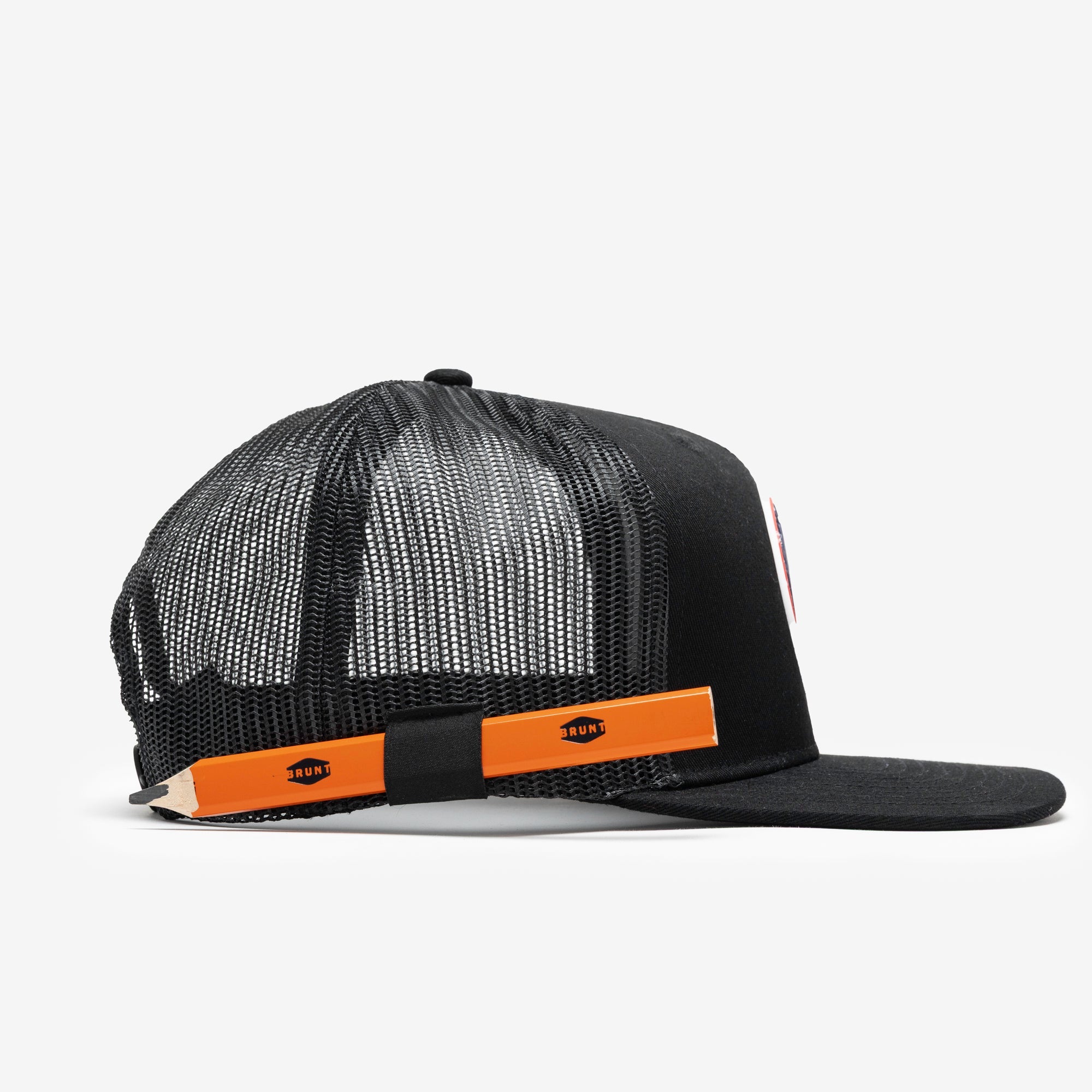 The BRUNT USA 250 Flat Brim Snapback - Limited Edition Black