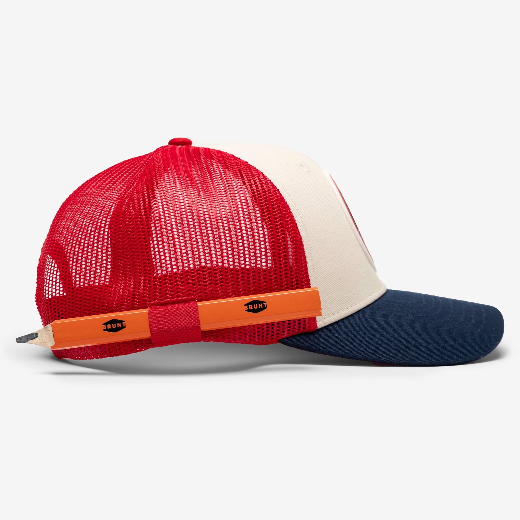 The BRUNT USA 250 Curved Brim Snapback - Limited Edition Red White And Blue