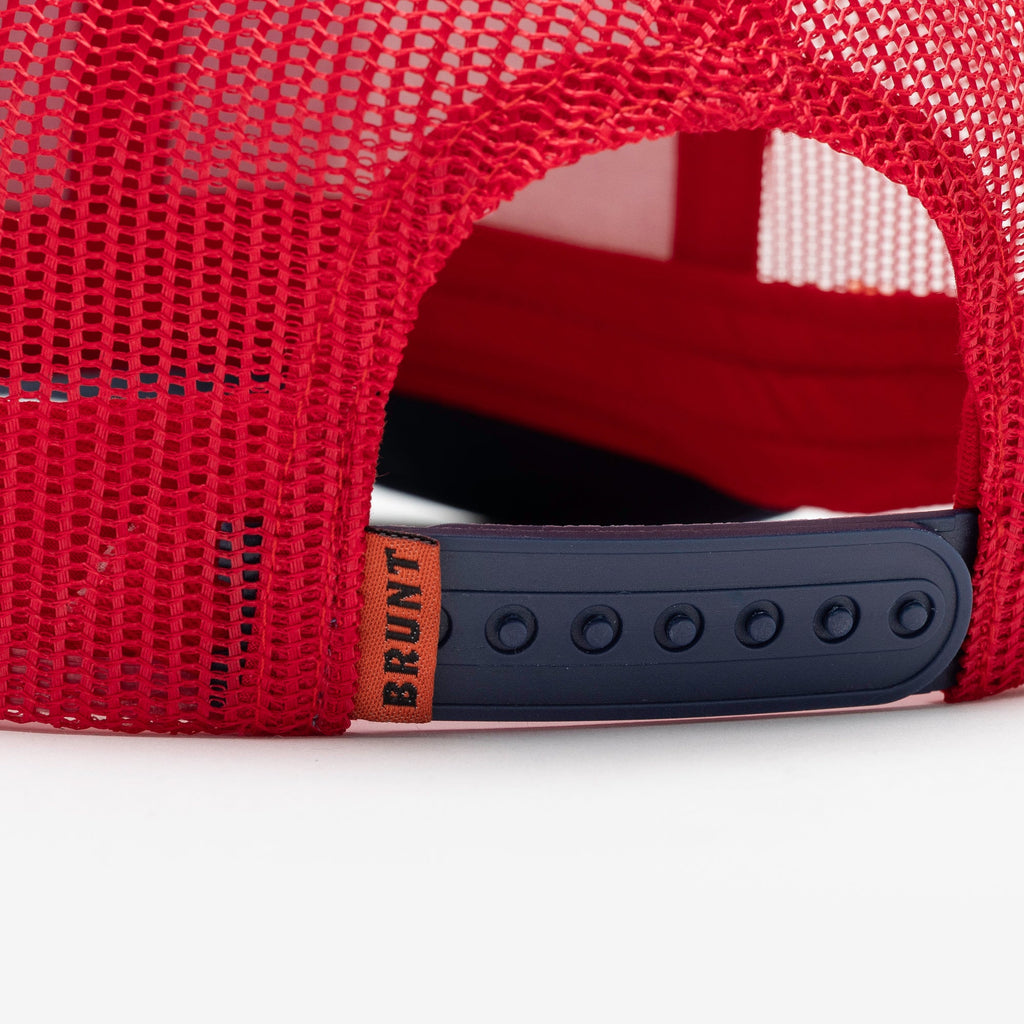 The BRUNT USA 250 Curved Brim Snapback - Limited Edition Red White And Blue