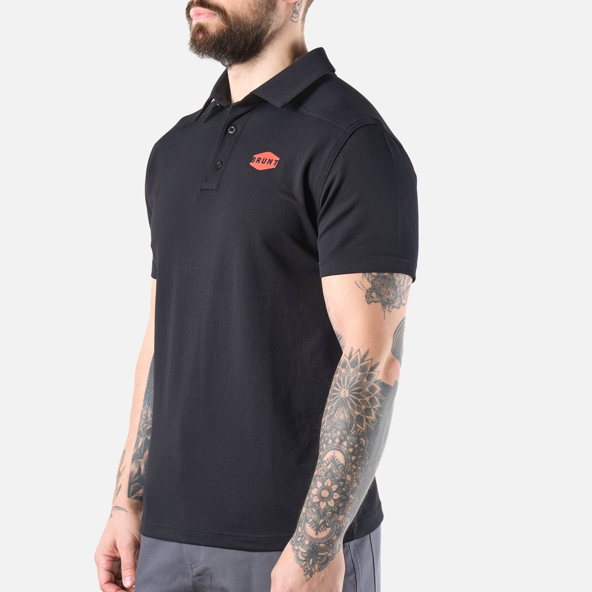 The Stretch Polo Pack - Gunmetal