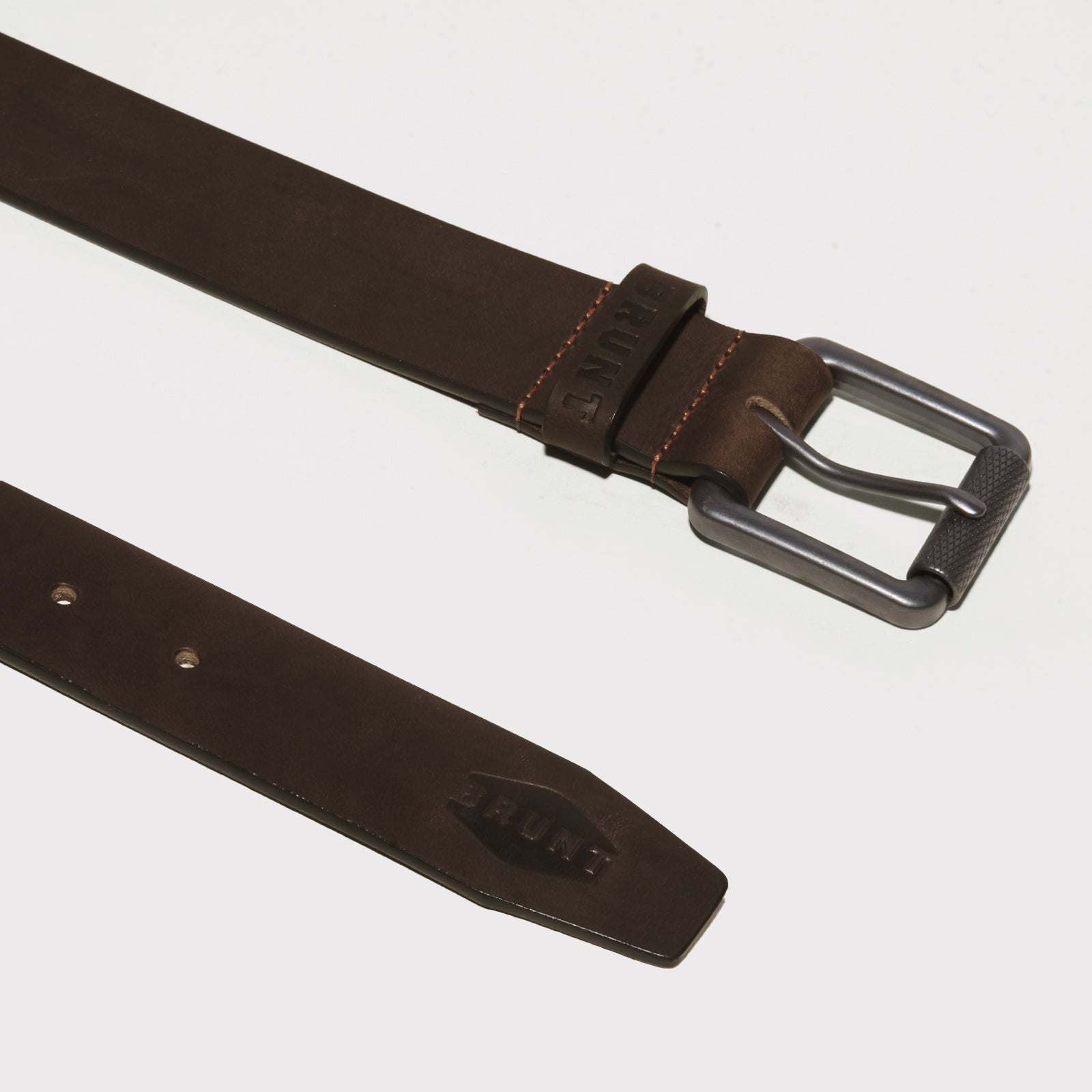 Leather Belt - Dark Brown
