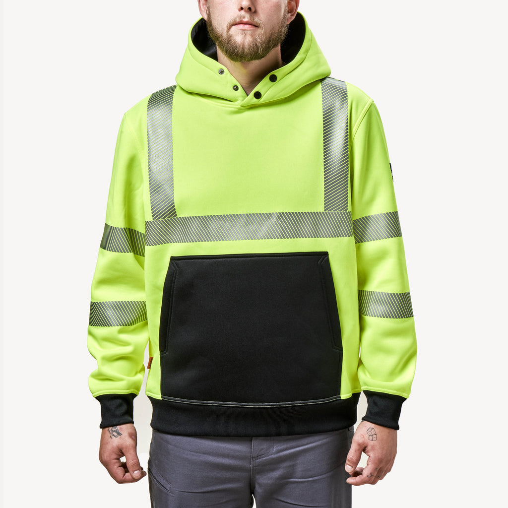 The Shevlin ANSI Hoodie - Hi-Vis Yellow