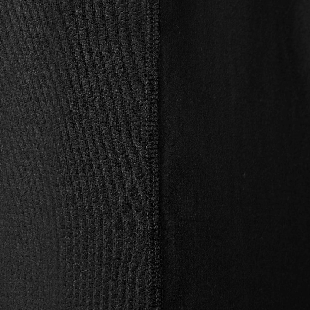 The McKenna 1\/4 Zip Long Sleeve Tech Shirt - Black