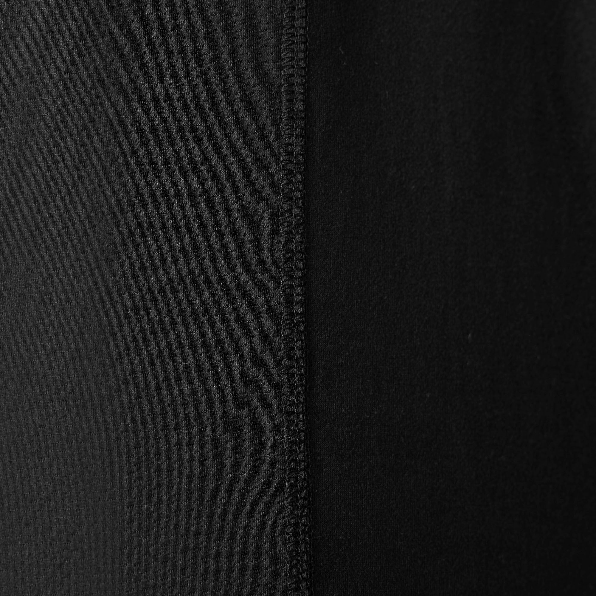 The McKenna 1\/4 Zip Long Sleeve Tech Shirt - Black