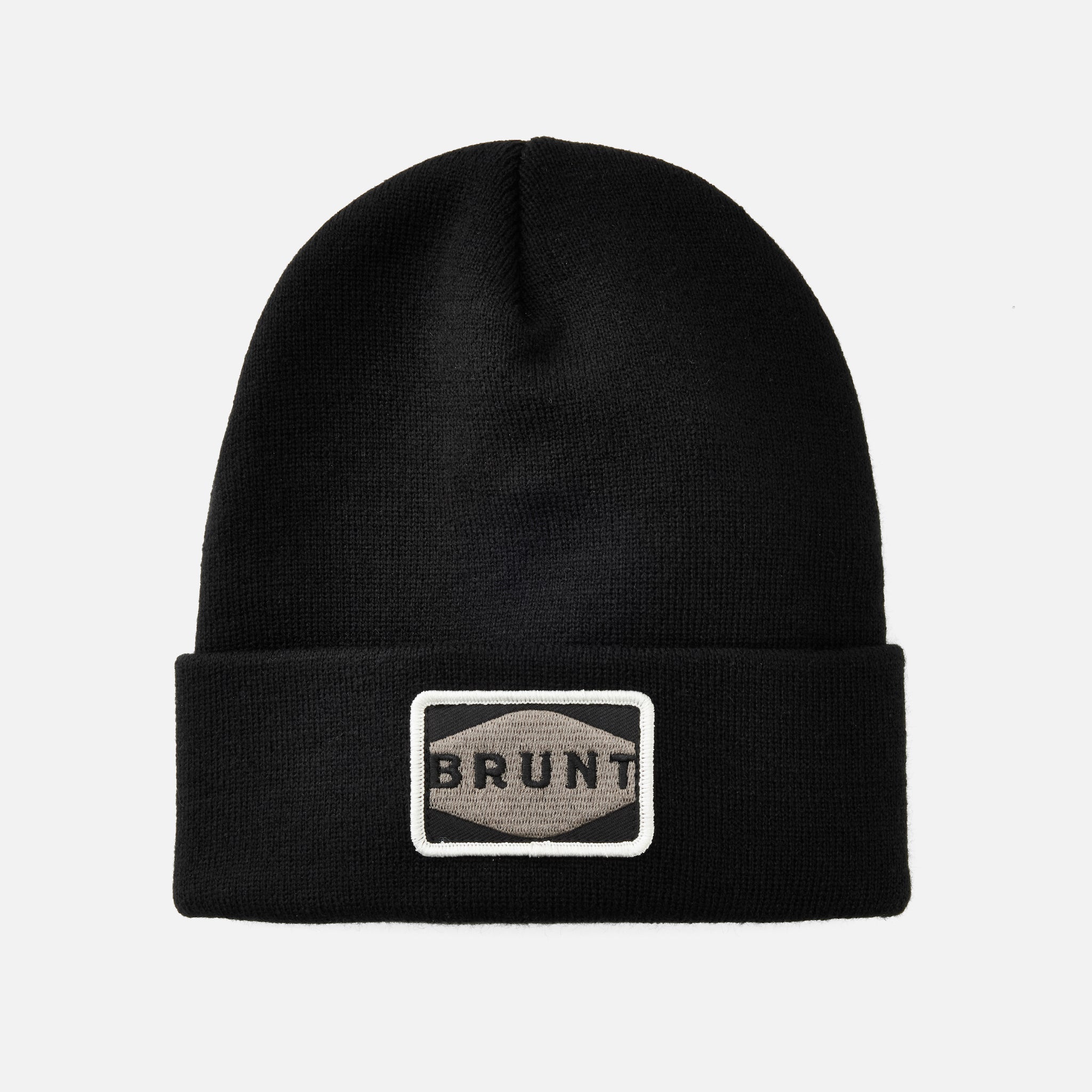 Cuffed Beanies - Black with Patch