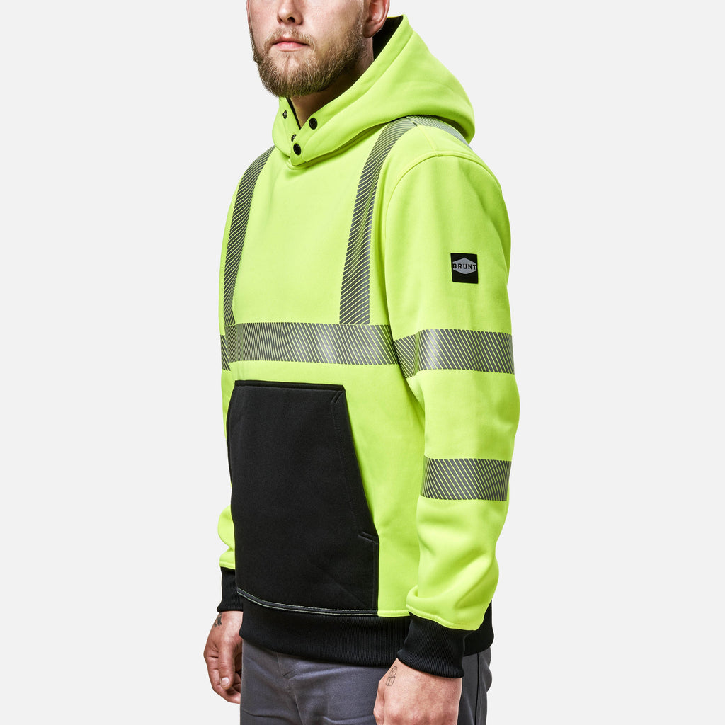 The Shevlin ANSI Hoodie - Hi-Vis Yellow