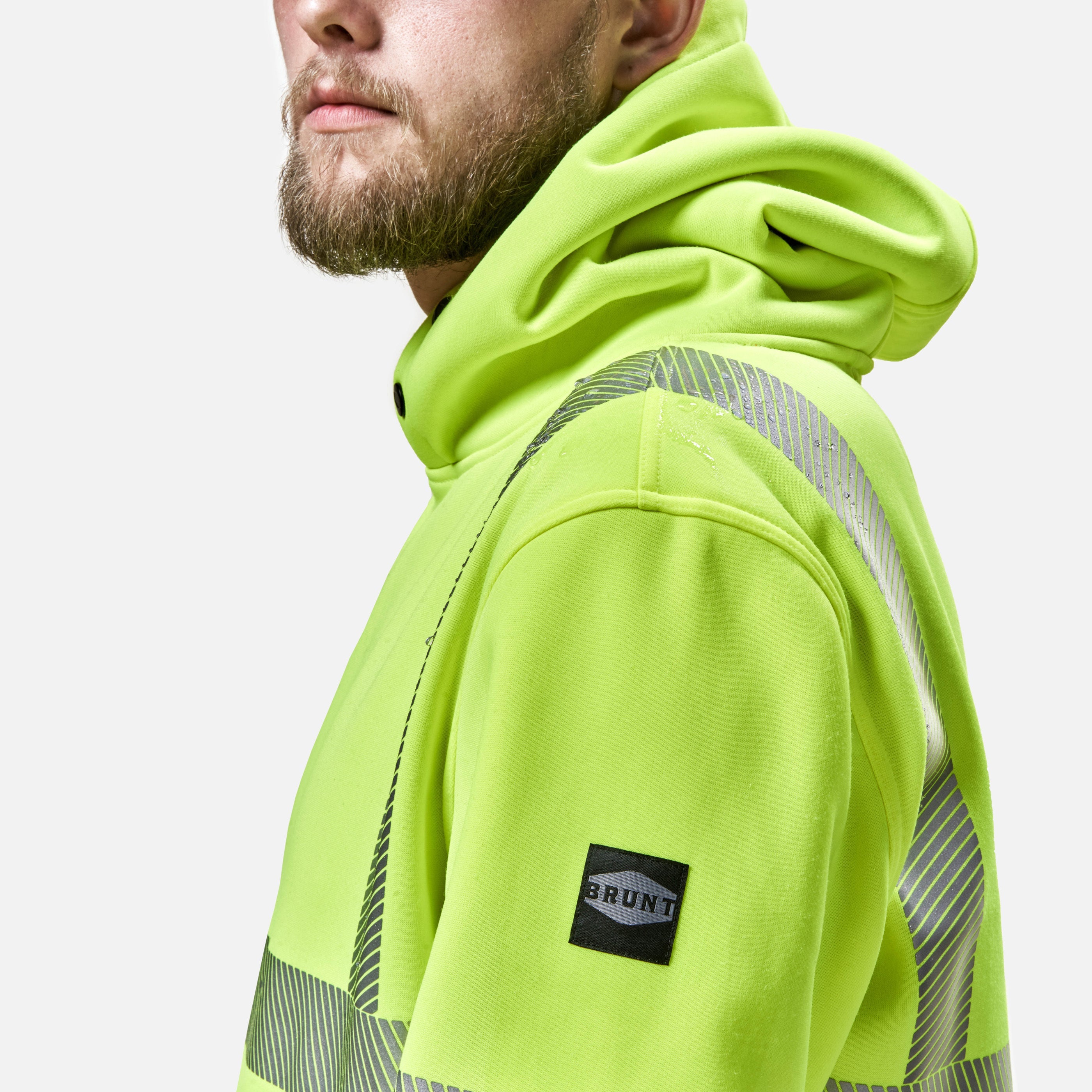 The Shevlin ANSI Hoodie - Hi-Vis Yellow