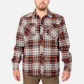 The BRUNT Flannel Shirt - Grey Plaid