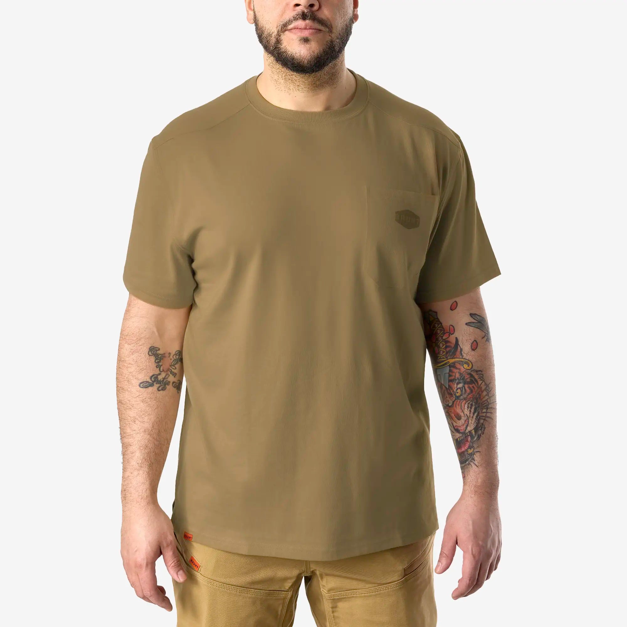 The Martin Pocket Tee - Tan