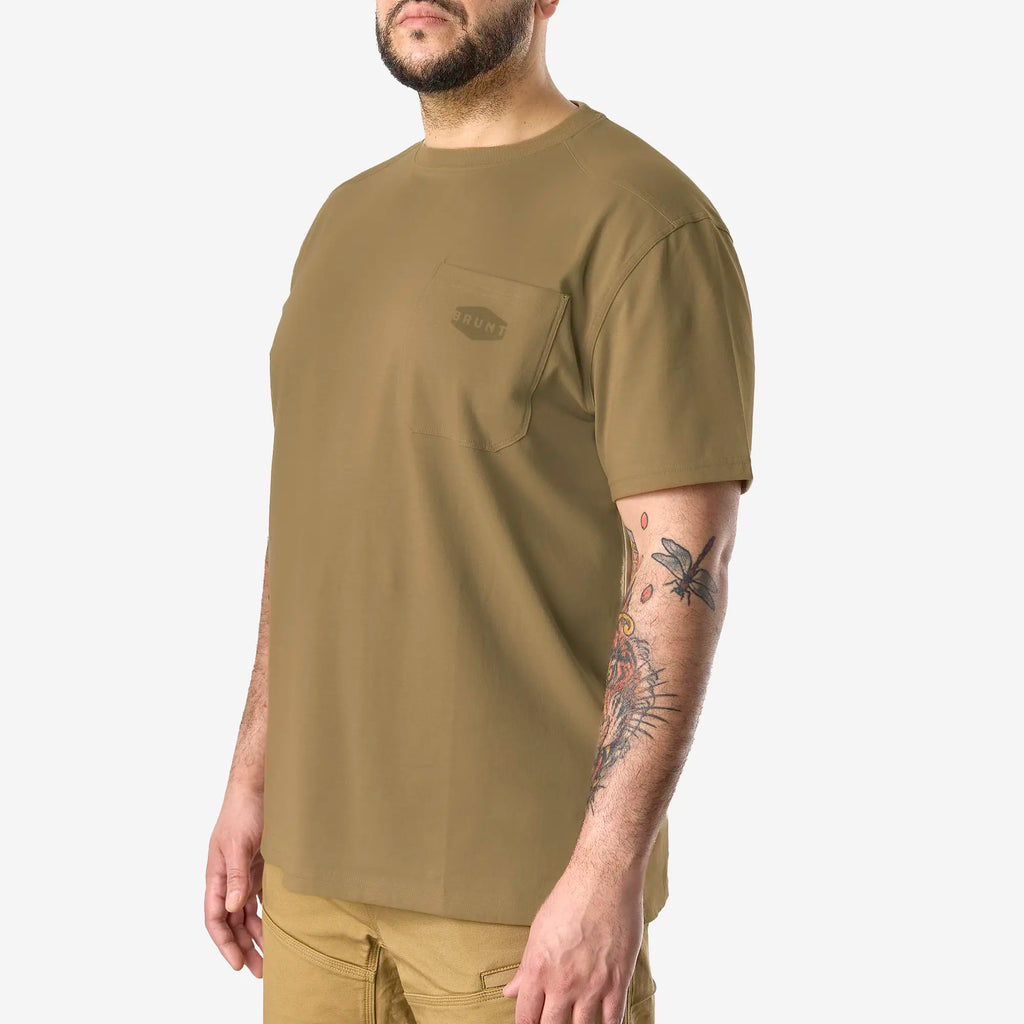 The Martin Pocket Tee - Tan
