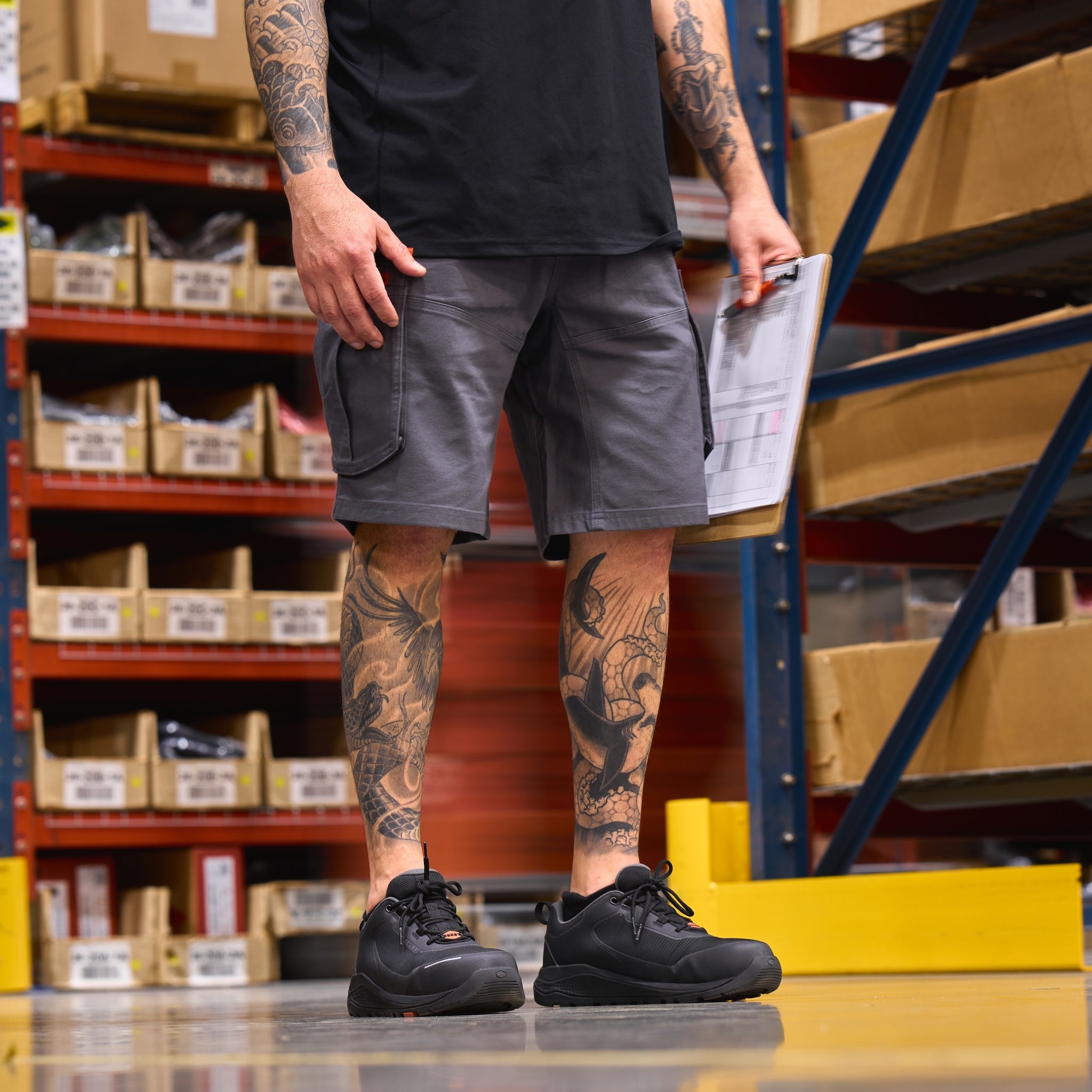 The Torra HD Cargo Short - Charcoal