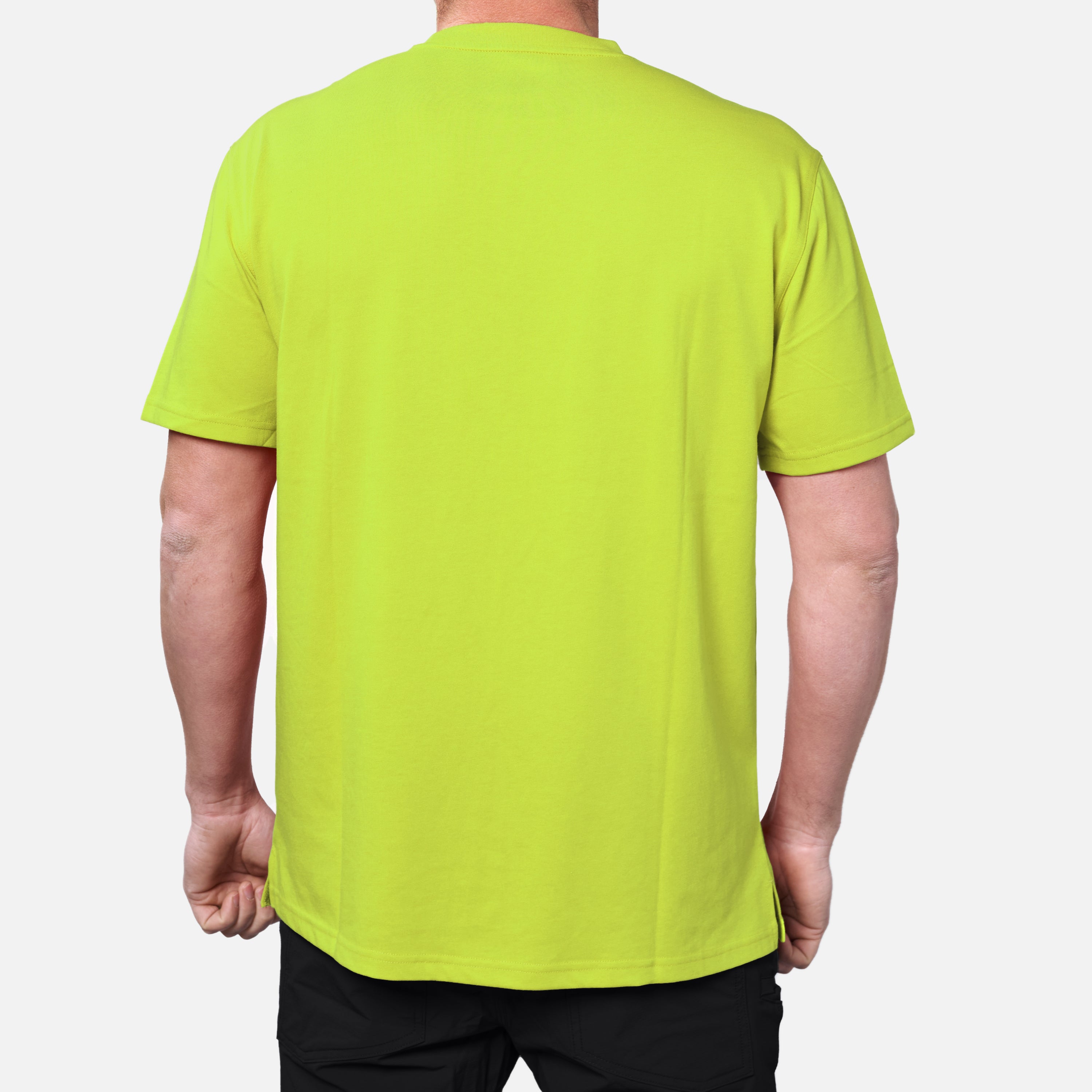 The Martin Pocket Tee - Safety Yellow