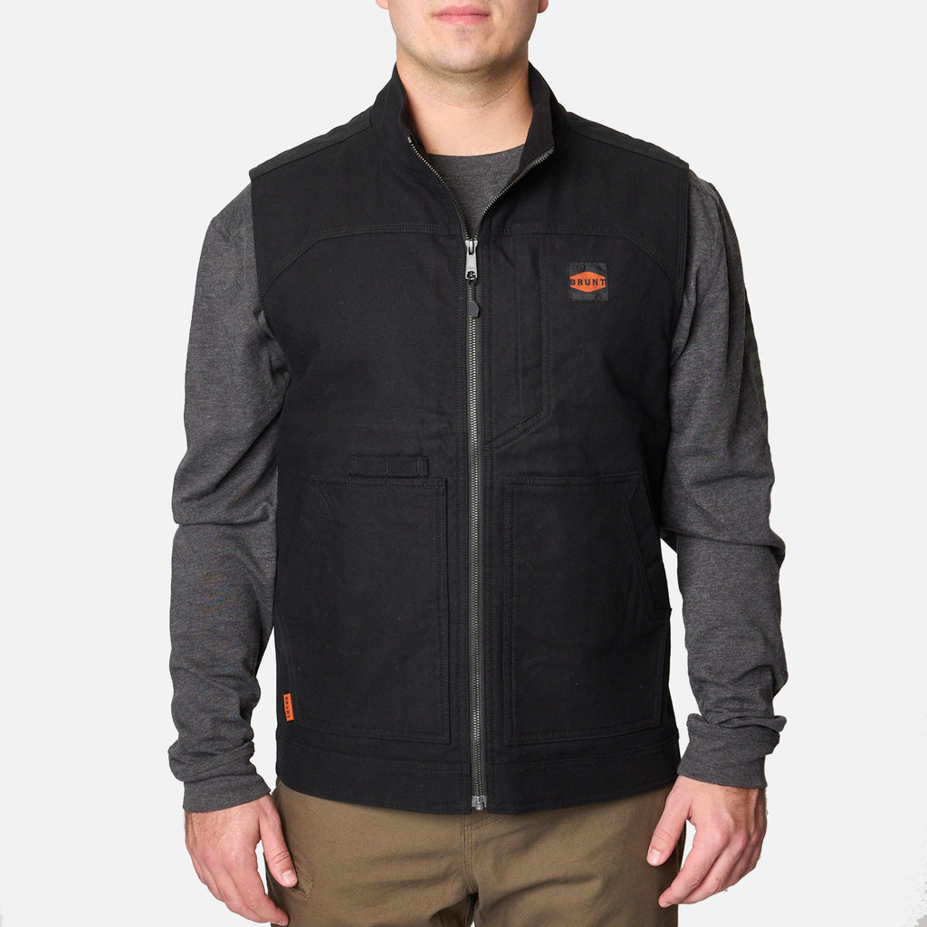 The DﾡﾯAngelo Utility Vest - Black