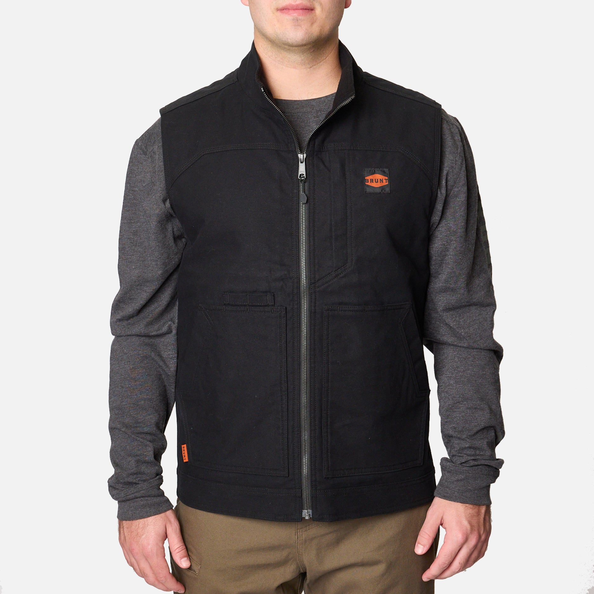 The DﾡﾯAngelo Utility Vest - Black