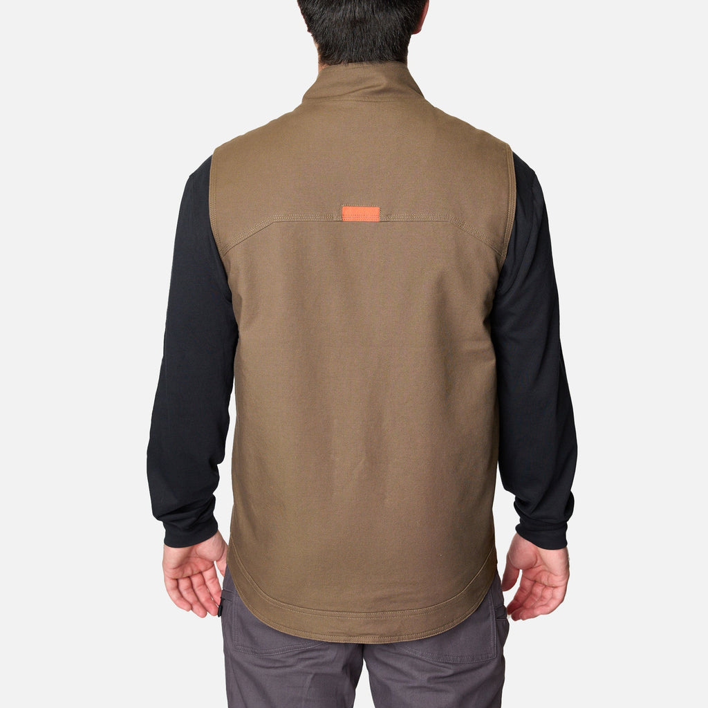 The DﾡﾯAngelo Utility Vest - Brown