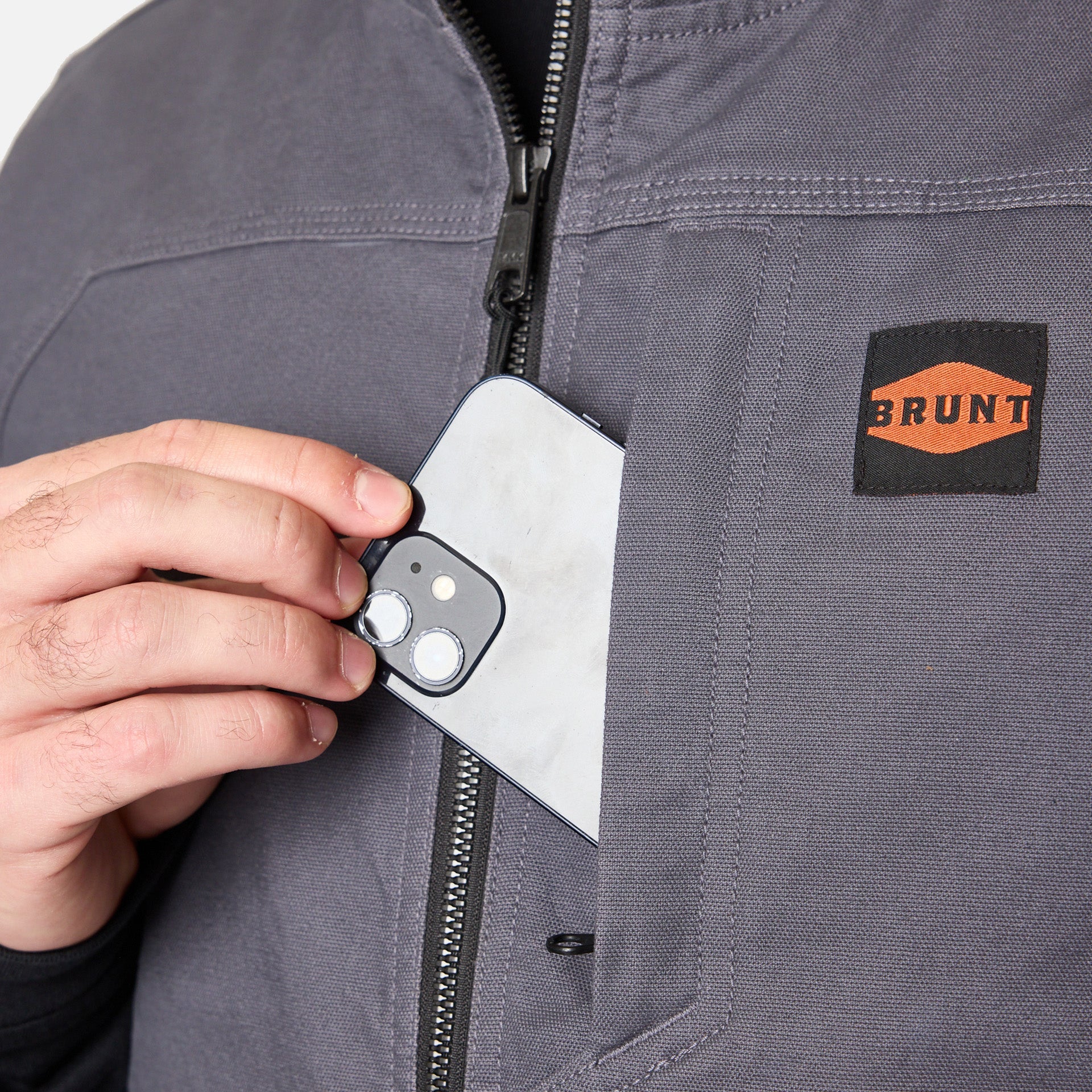 The DﾡﾯAngelo Utility Vest - Charcoal