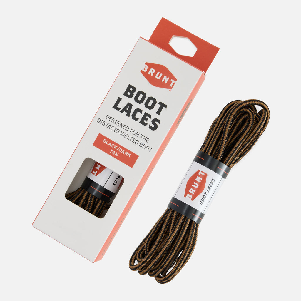DiStasio Welted Laces - Black\/Dark Tan