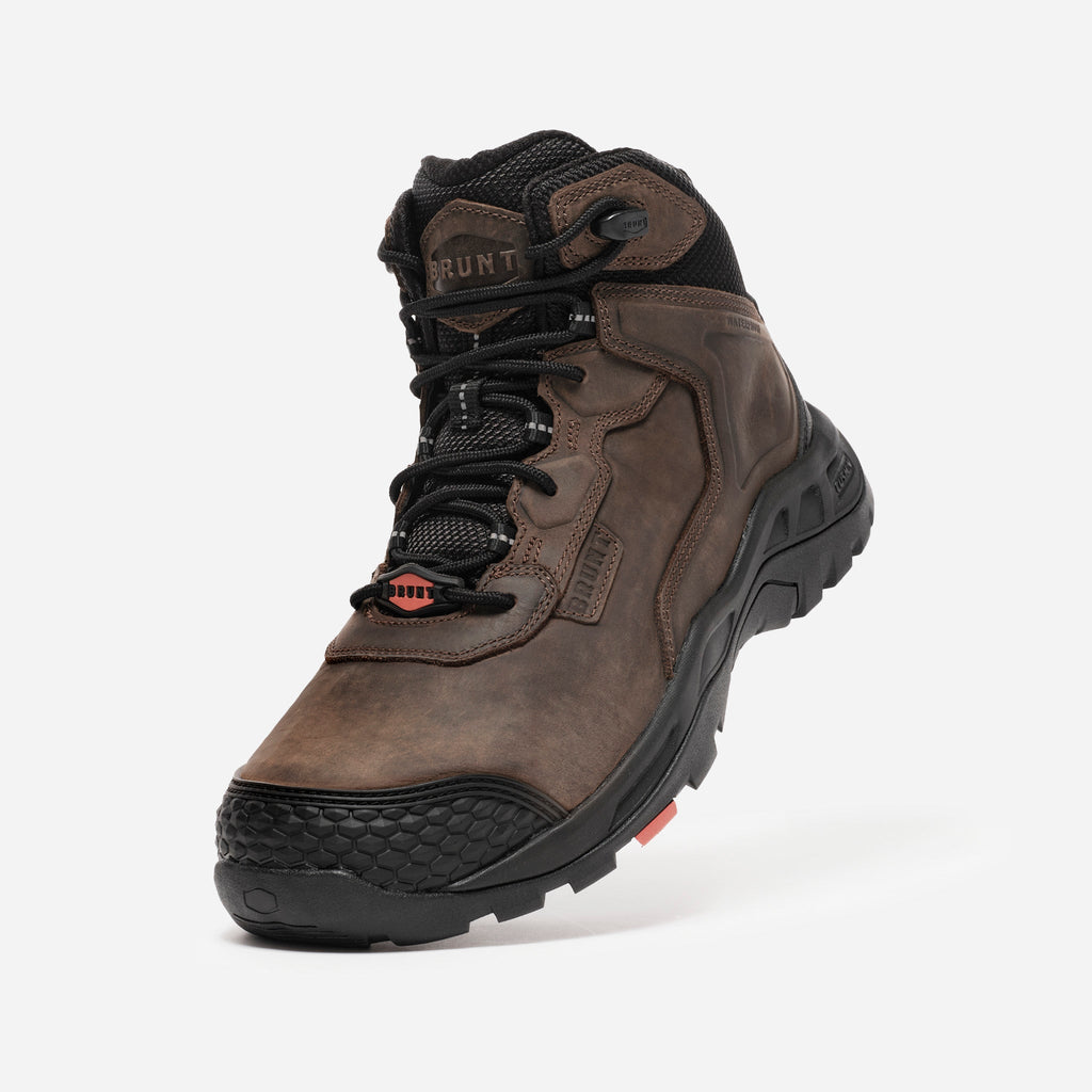 The Hawthorne BRUNT Toe Waterproof (Soft Toe) - Brown