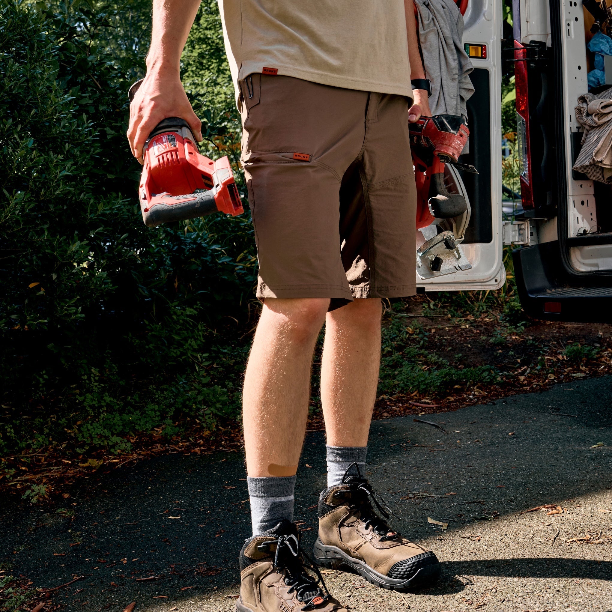 The Costello 11\" Tech Short - Brown