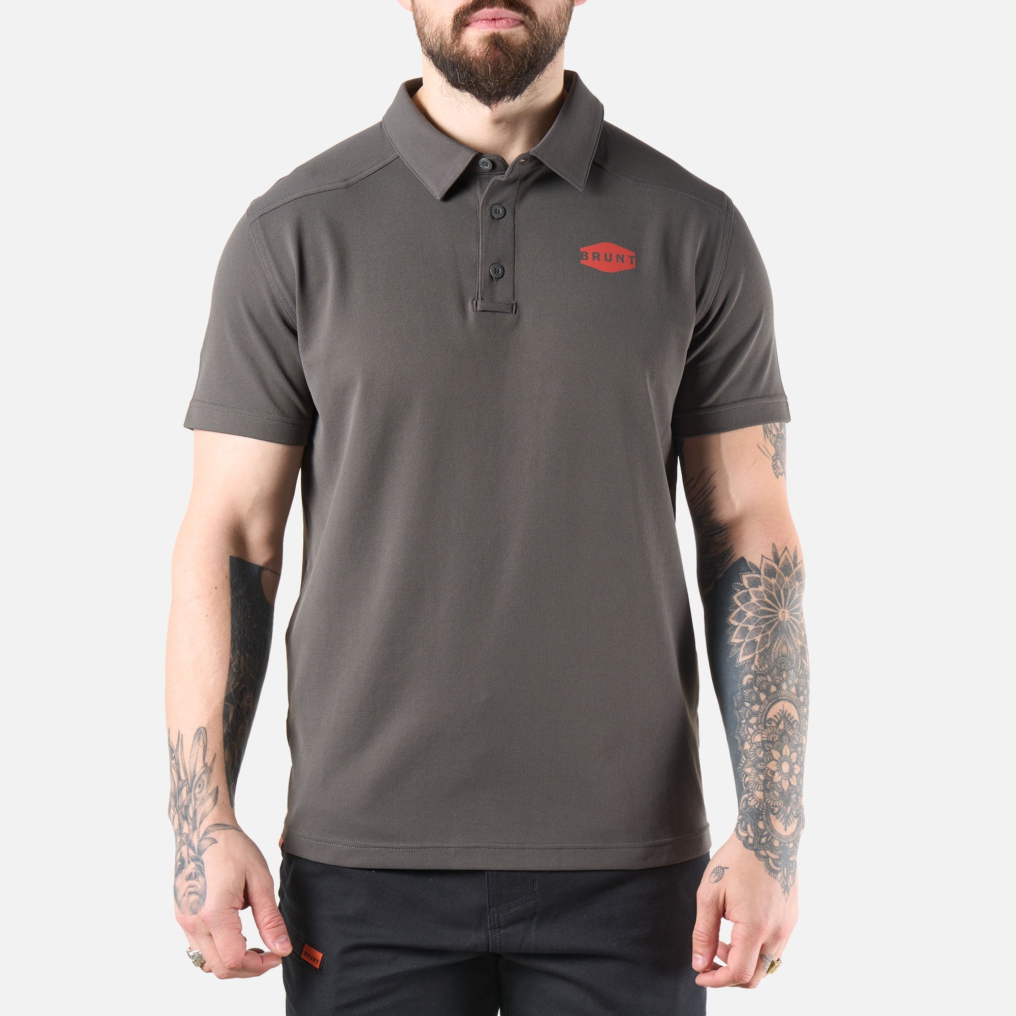 The Stretch Polo Pack - Gunmetal