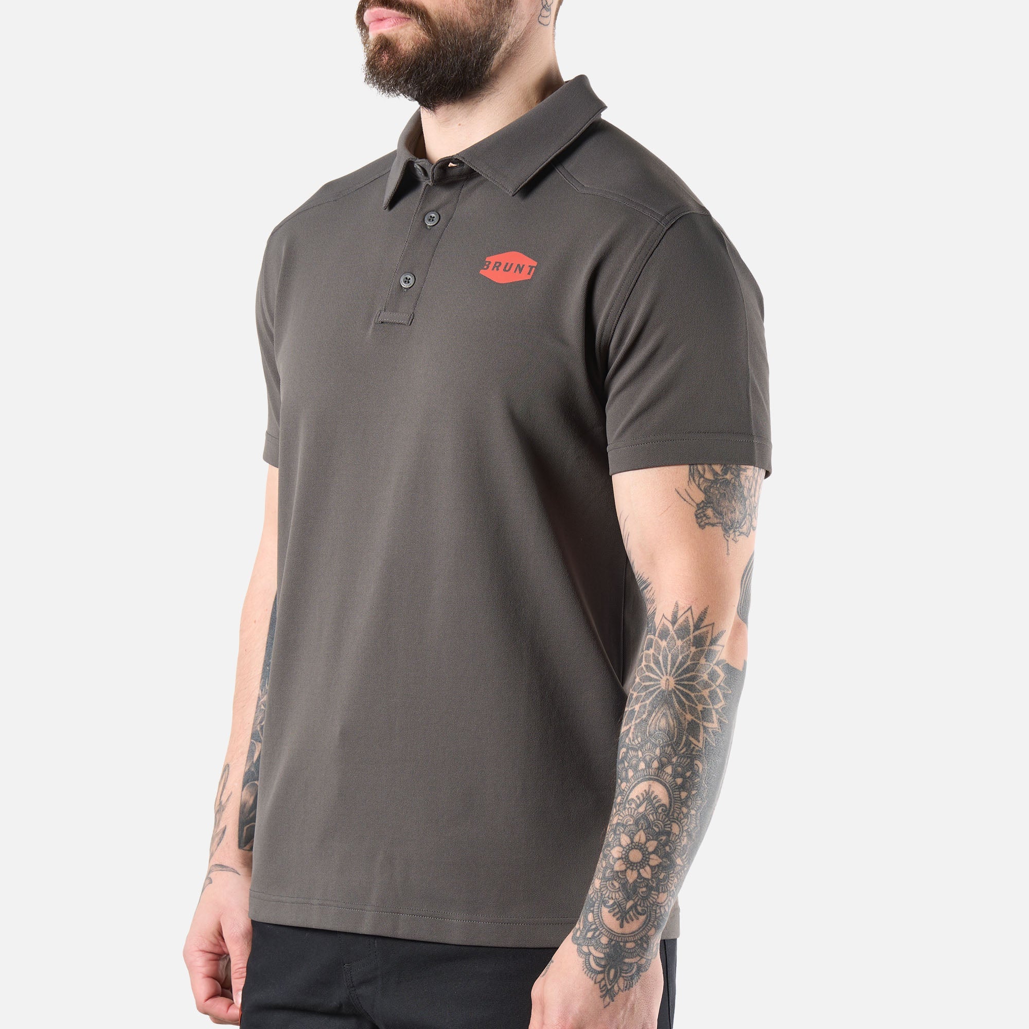 The Stretch Polo Pack - Gunmetal