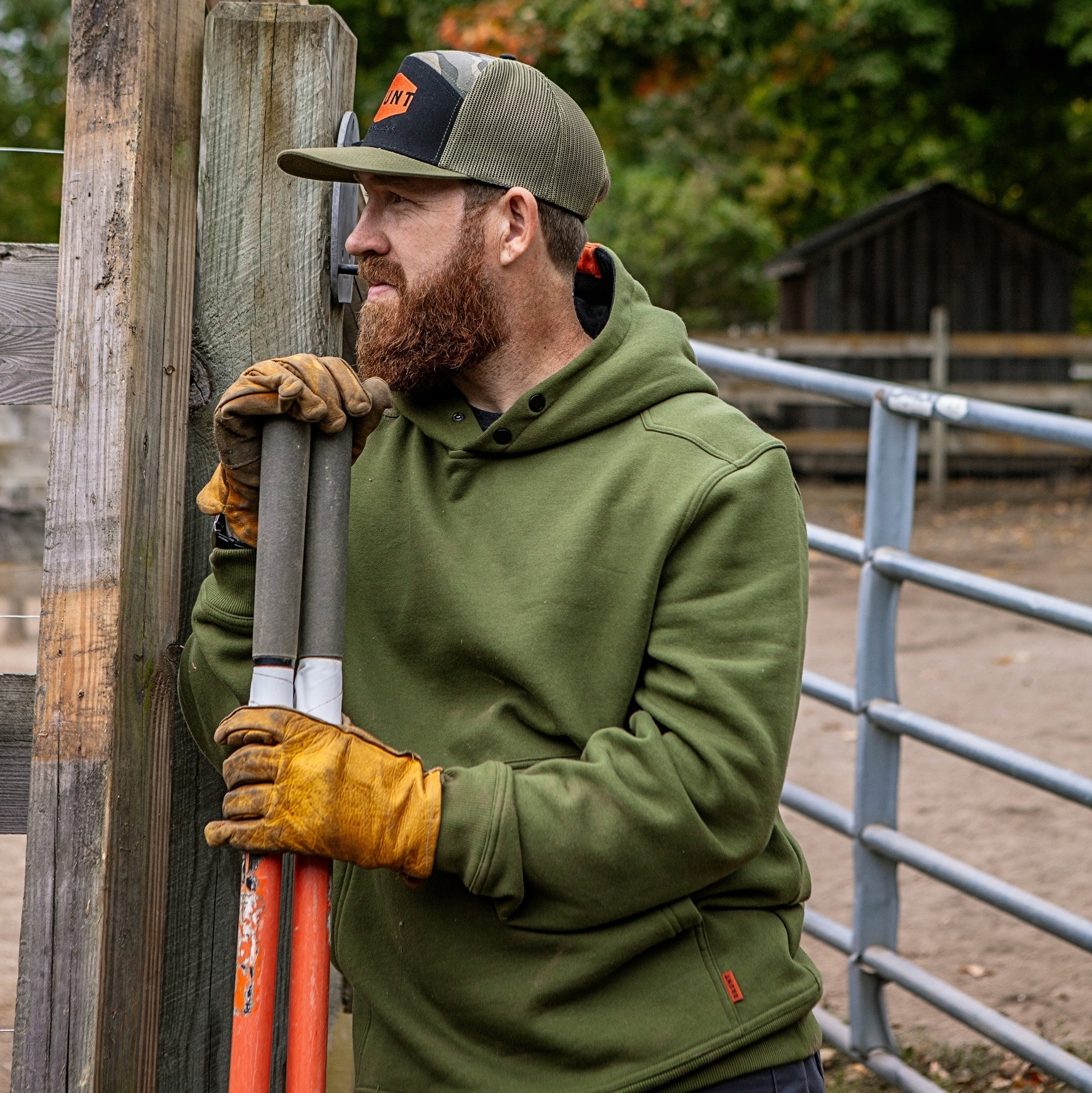 The Shevlin Hoodie - Hunter Green