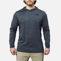 The McKenna Tech Hoodie - Blue Heather
