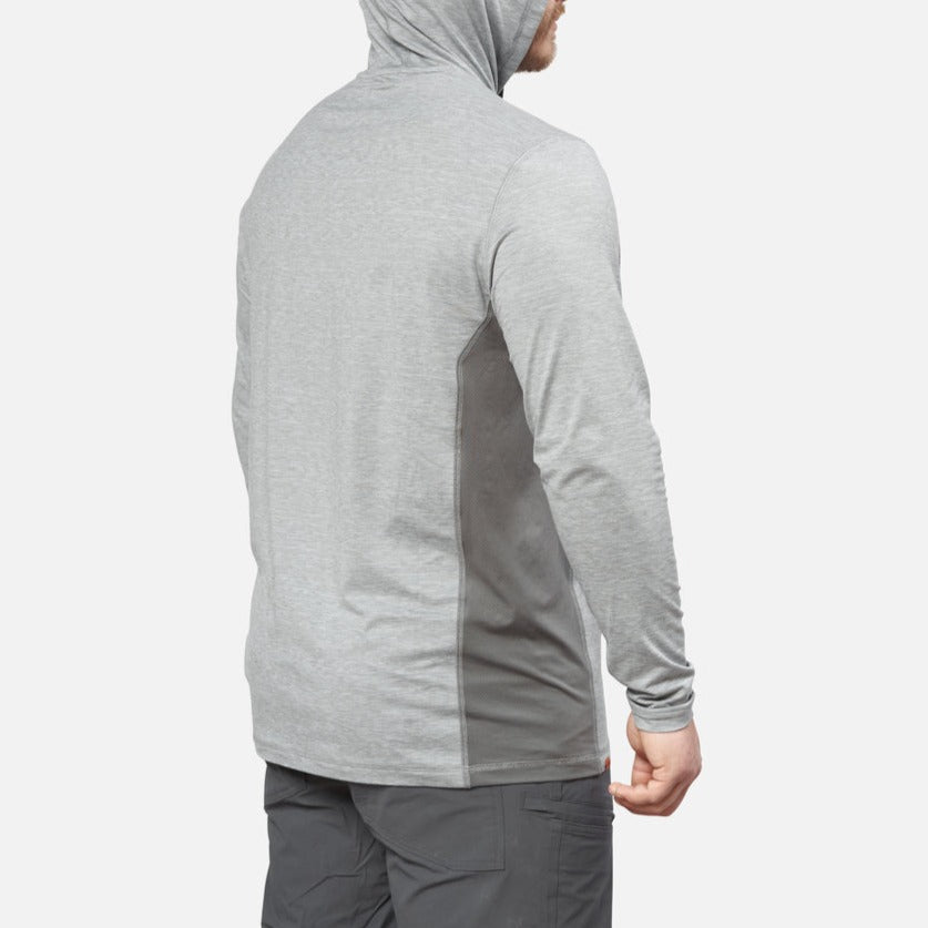 The McKenna Tech Hoodie - Grey Heather