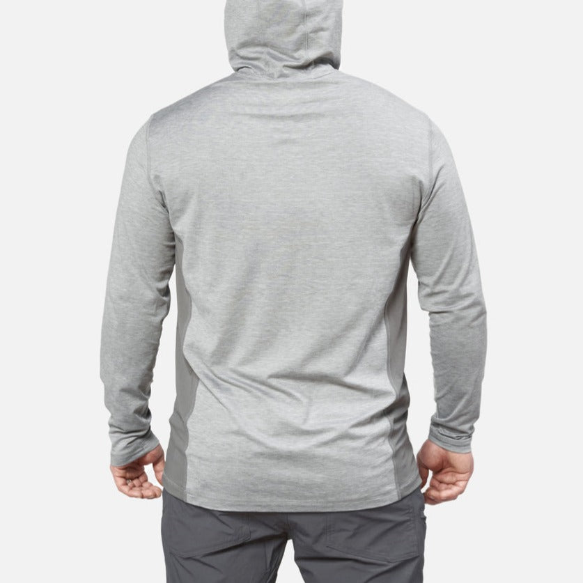 The McKenna Tech Hoodie - Grey Heather