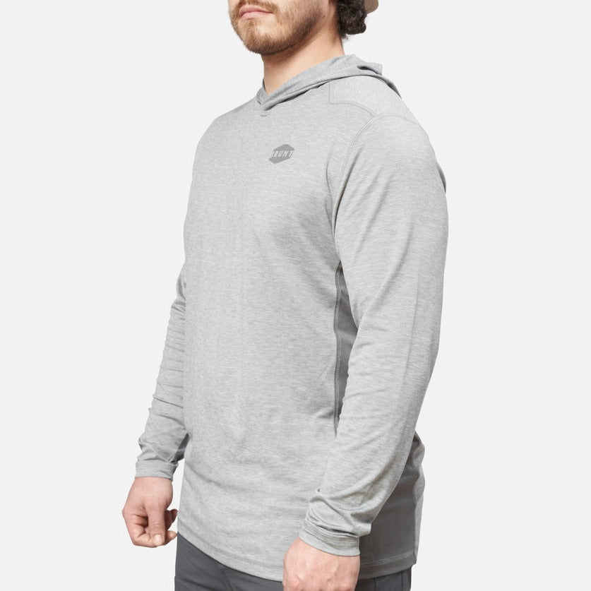 The McKenna Tech Hoodie - Grey Heather