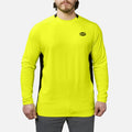 The McKenna Long Sleeve Tech Shirt - Safety Yellow