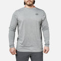 The McKenna Long Sleeve Tech Shirt - Grey Heather
