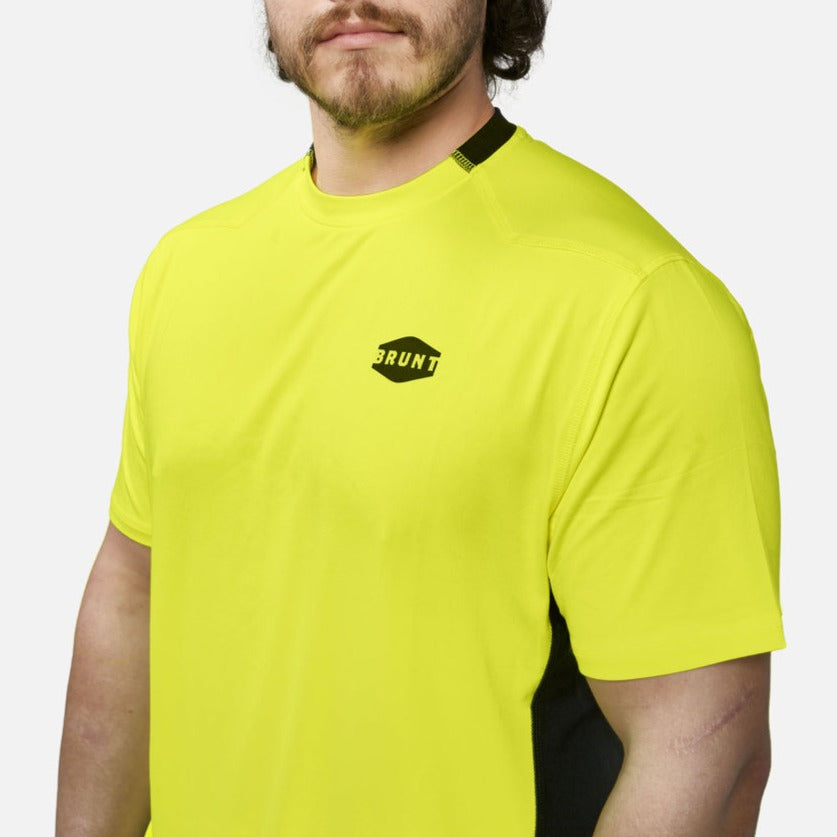 The McKenna Tech Shirt - Safety Yellow