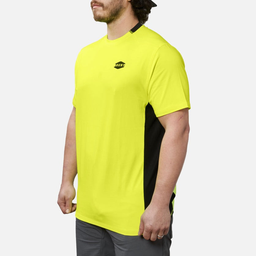 The McKenna Tech Shirt - Safety Yellow