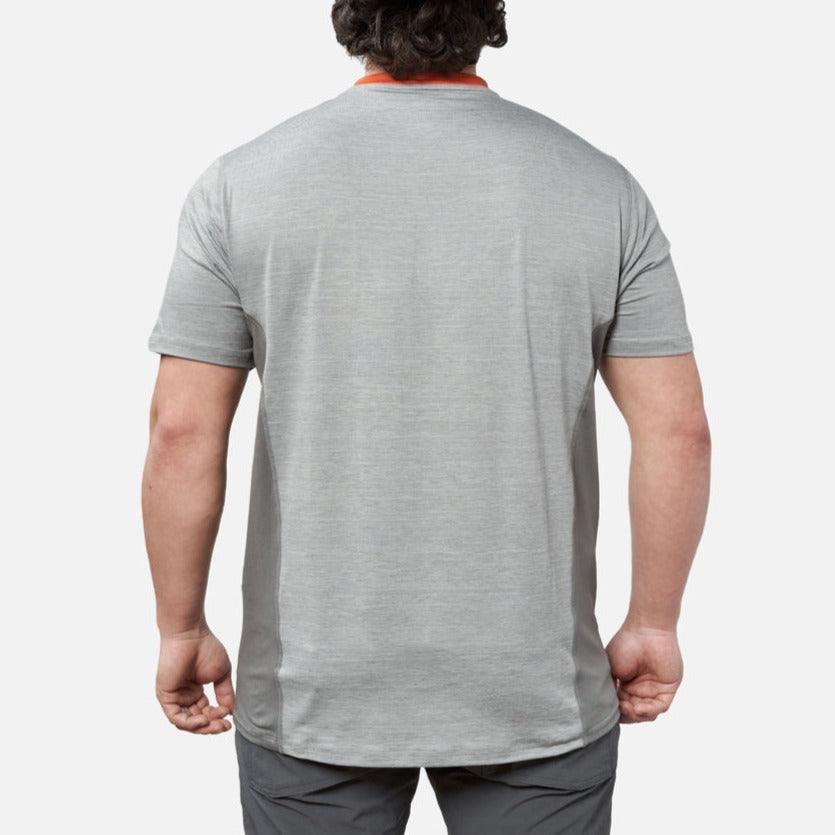 The McKenna Tech Shirt - Grey Heather