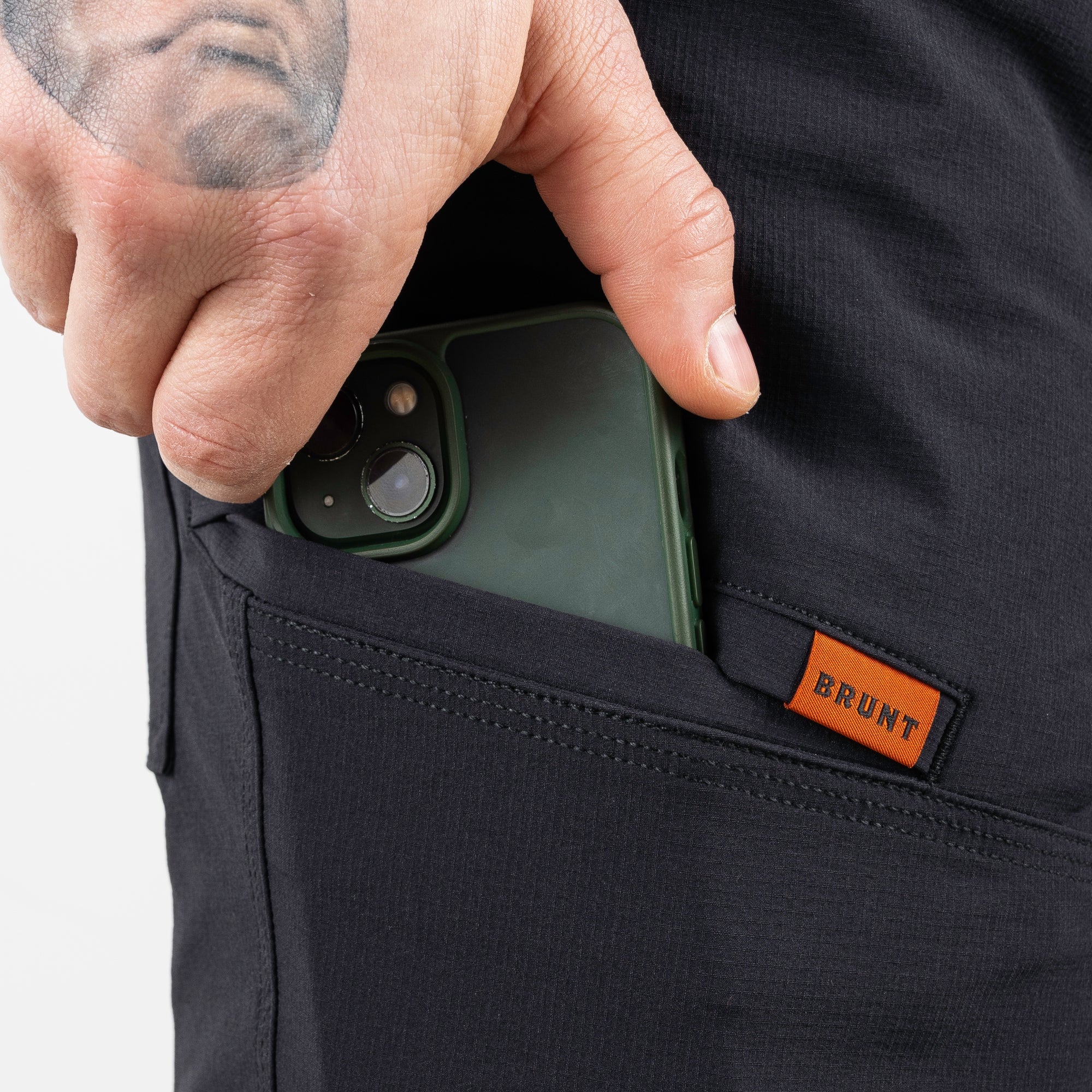 The Costello 9\" Tech Short - Black