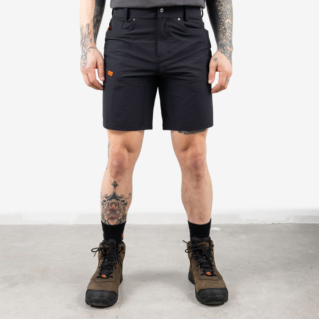 The Costello 9\" Tech Short - Black
