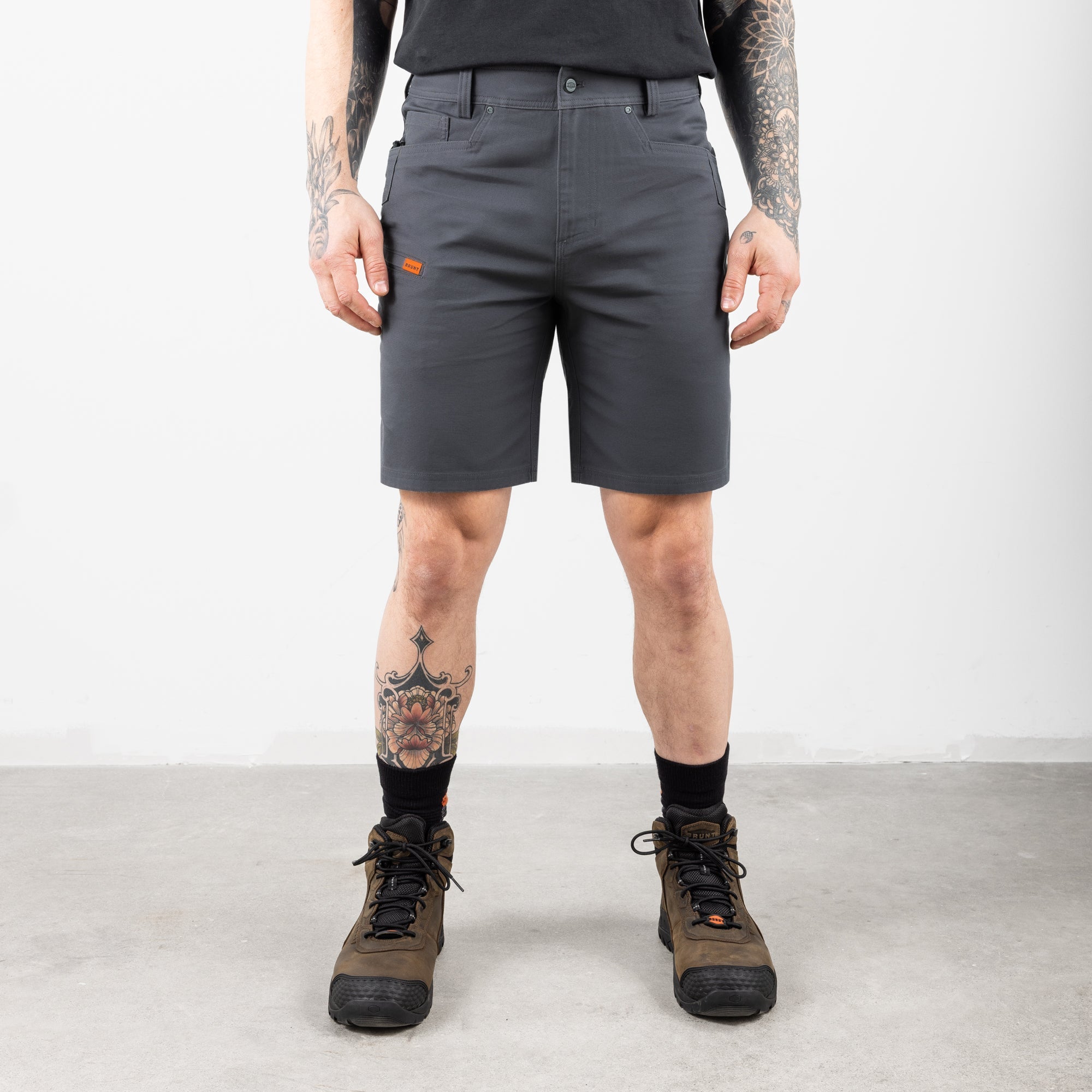 The Torra 9\" Short - Charcoal