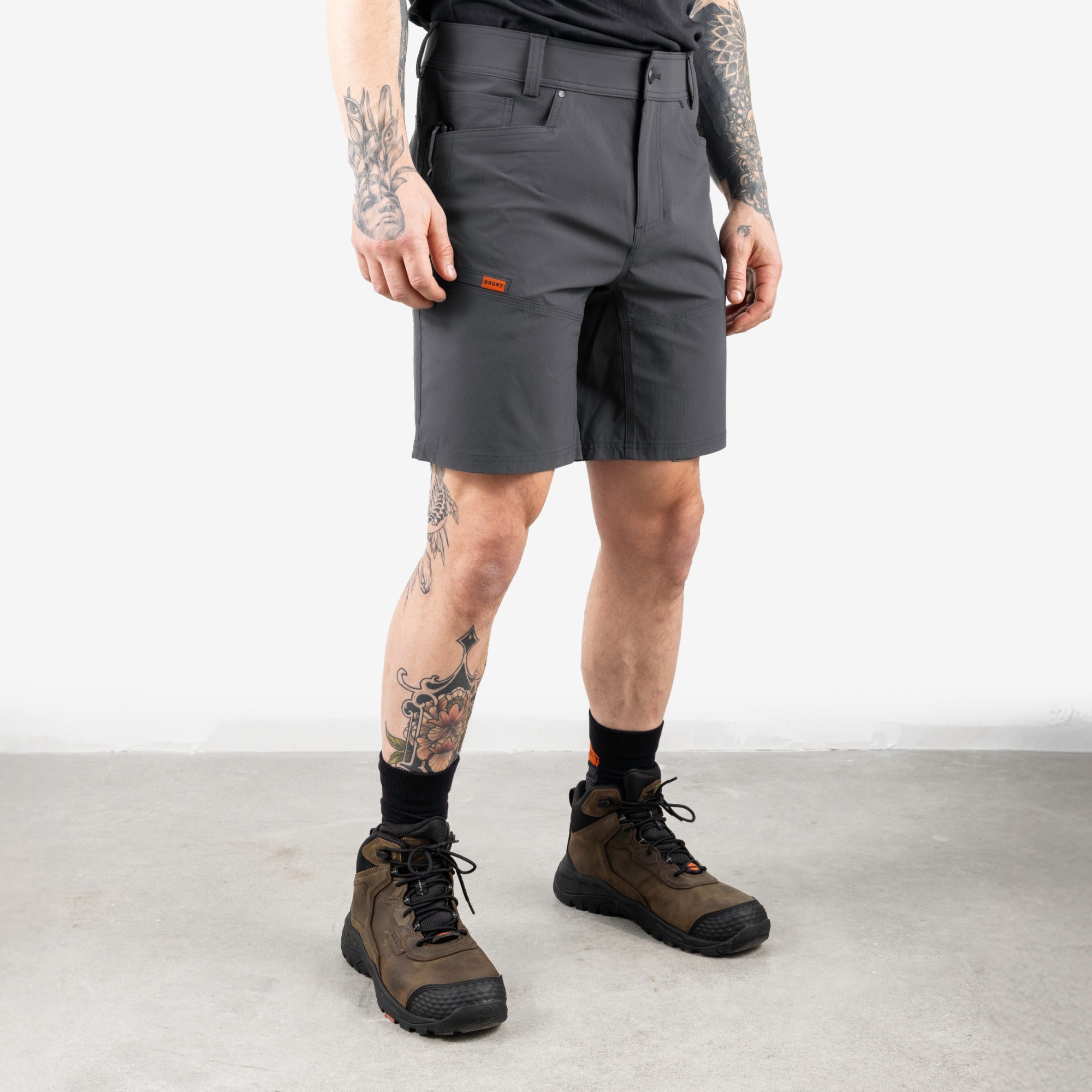 The Costello 9\" Tech Short - Charcoal