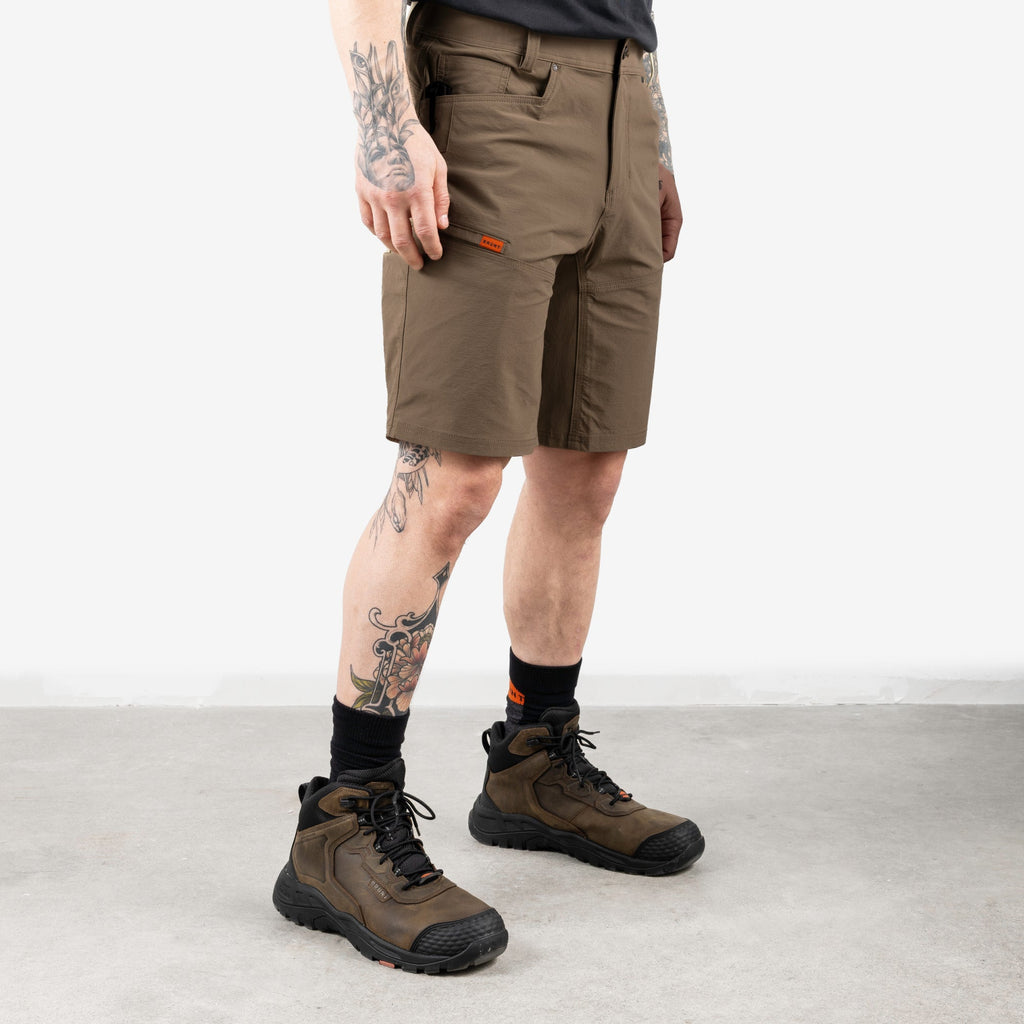 The Costello 11\" Tech Short - Brown