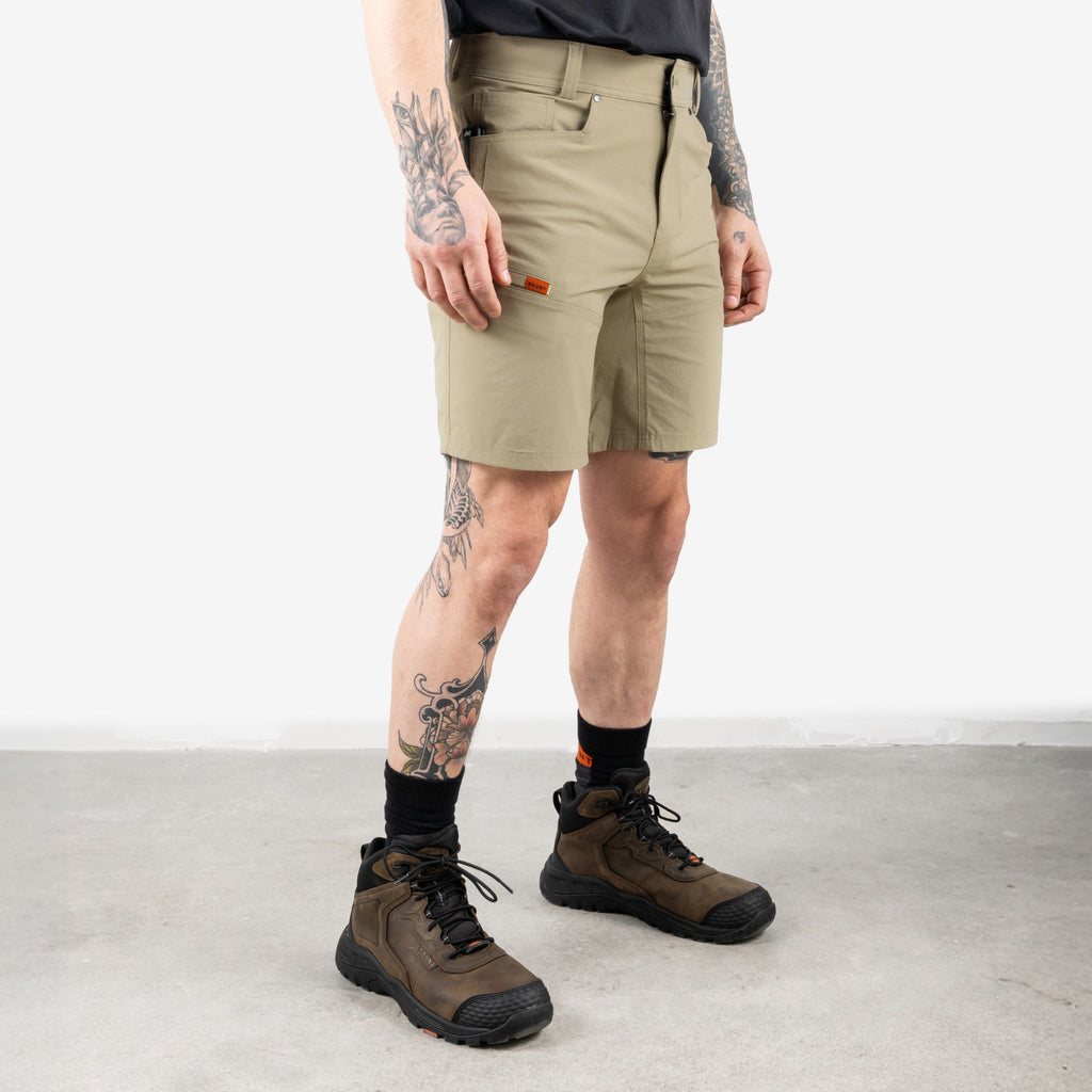 The Costello 9\" Tech Short - Khaki