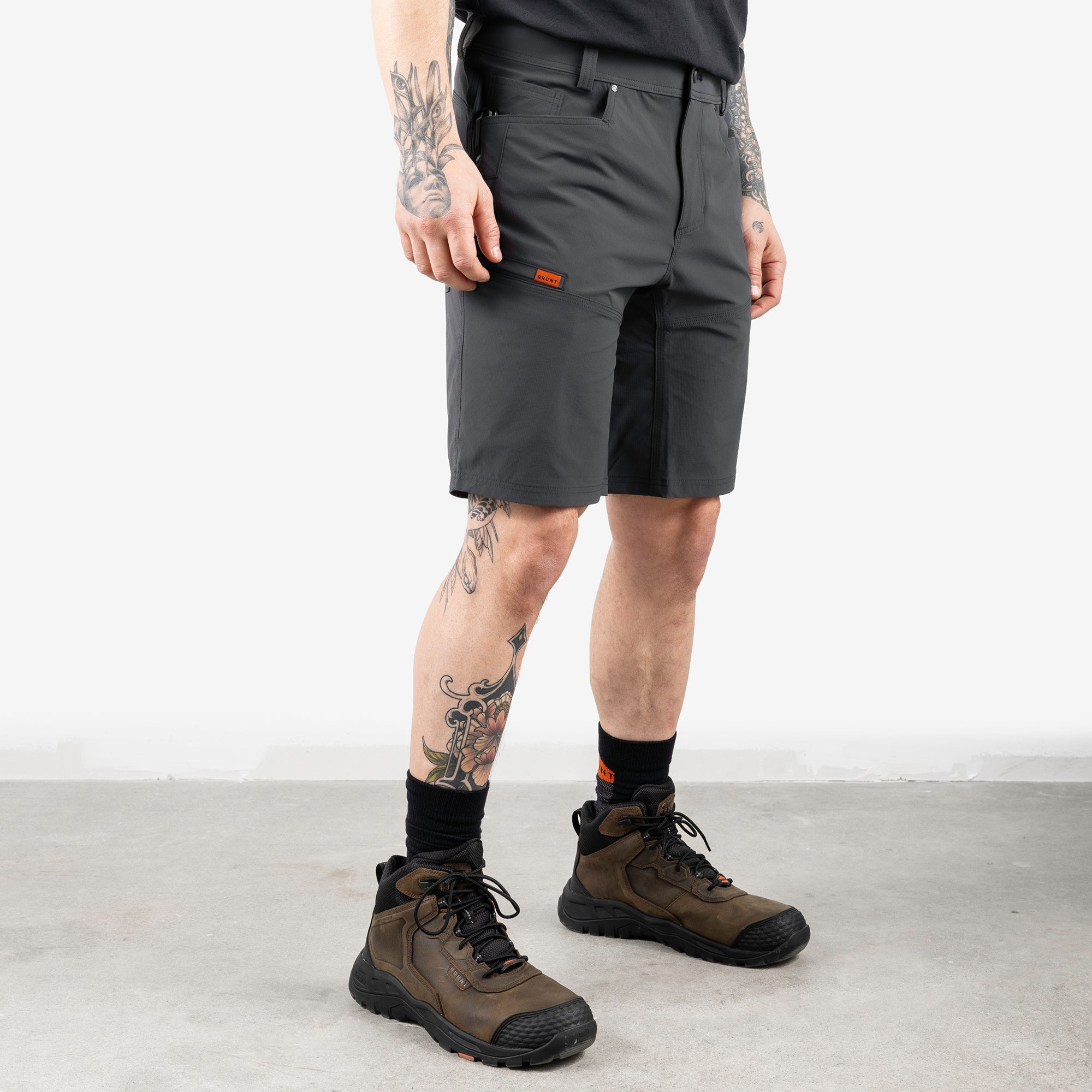 The Costello 11\" Tech Short - Charcoal