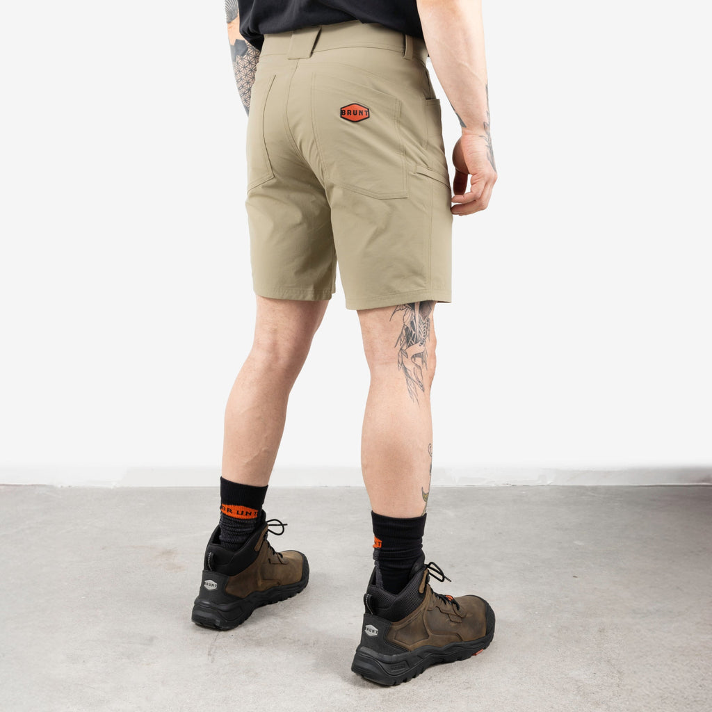 The Costello 9\" Tech Short - Khaki
